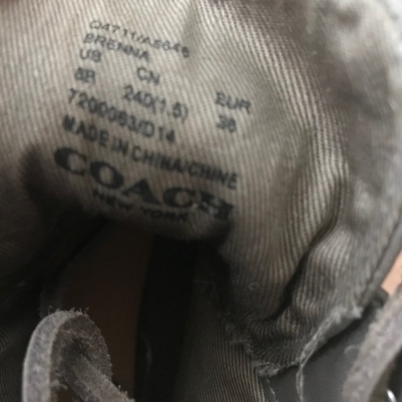 Authentic Coach Shoes - Picture 3 of 3